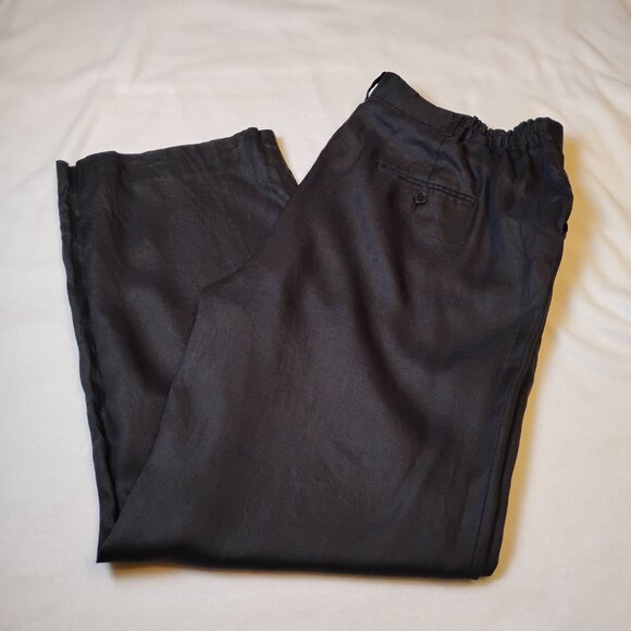 Lauren Ralph Lauren Pants - Lauren Ralph Lauren Black Linen Pants, 22W